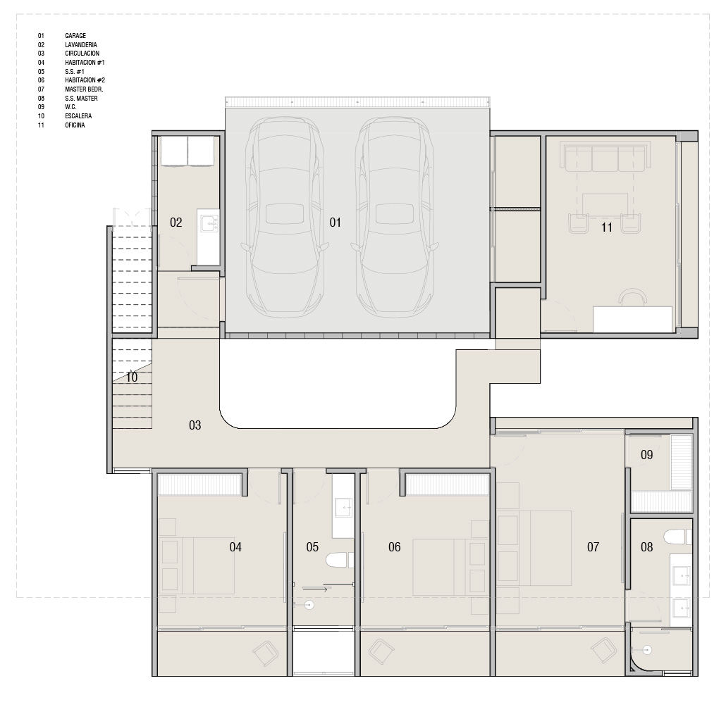 Jardín Eterno Floor Plans — Level 01