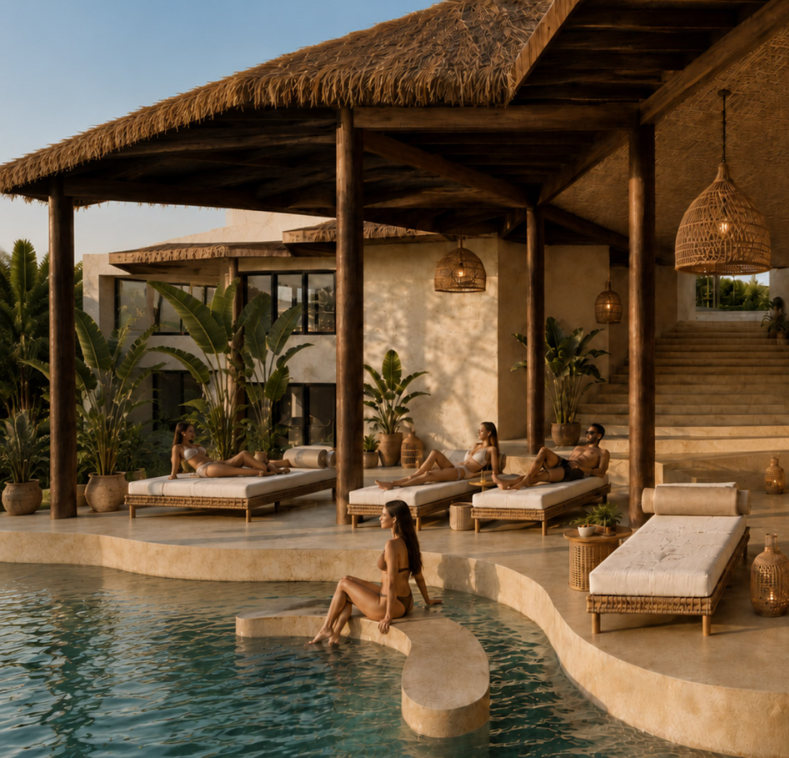 La Colmena, the shared amenity center at Shift Esperanza