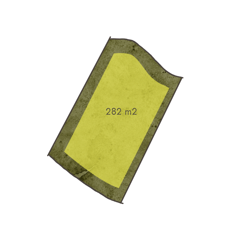 Buildable area diagram for Homesite 31