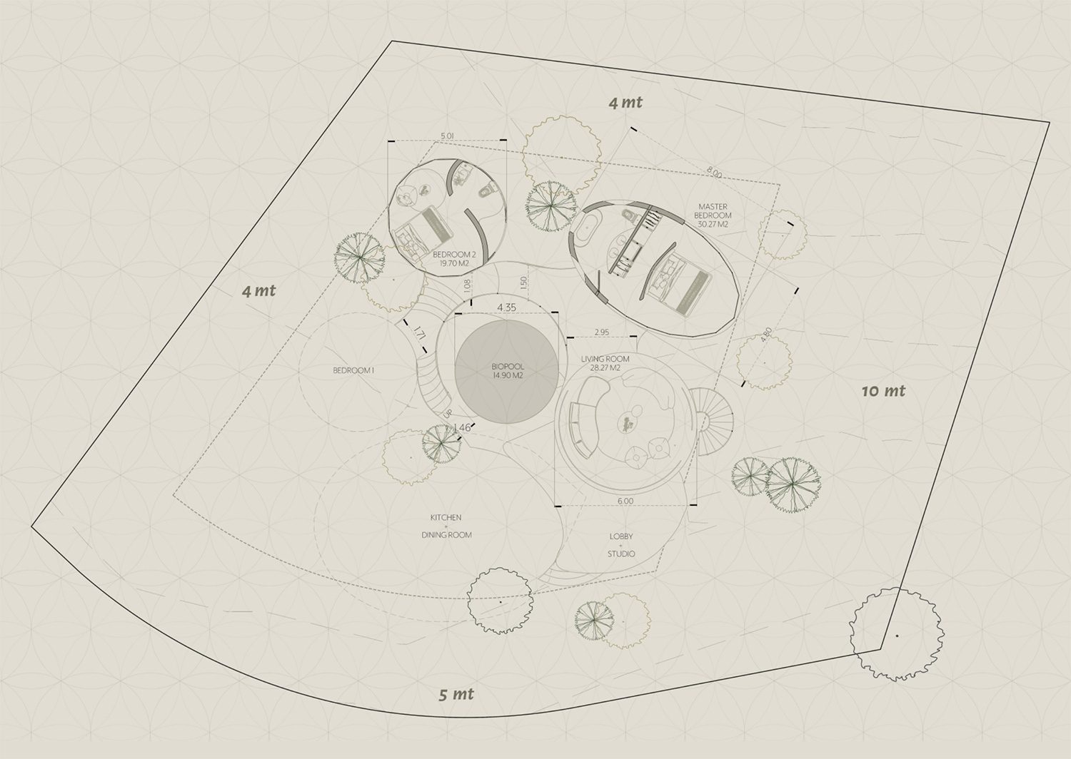 Flor de Vida Floor Plans — LEVEL 2